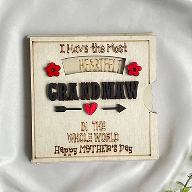 Mother’s Day Spinning Greeting Card Heartfelt 3D Surprise