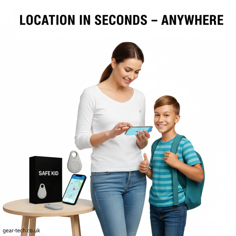 Child Location Tracker Real‑Time GPS & Waterproof Design