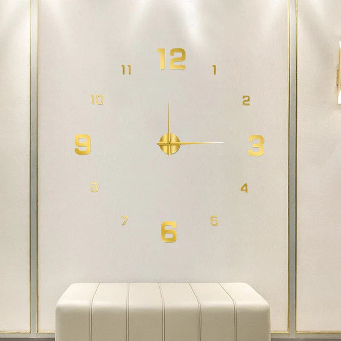 Modern Silent Home Wall Clock Decorative Design