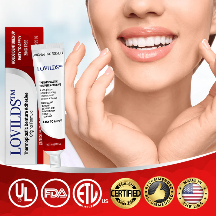✨2025 Upgraded Formula✨ LOVILDS™ Thermoplastic Denture Adhesiv
