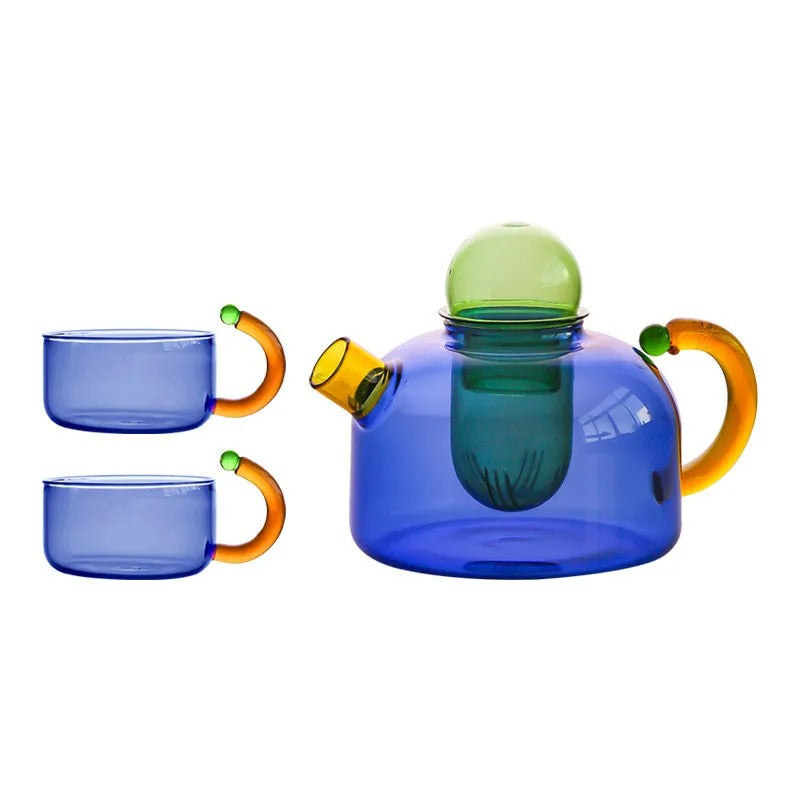 Tea Brewing Set With Teapot And Mug Urban Style Design