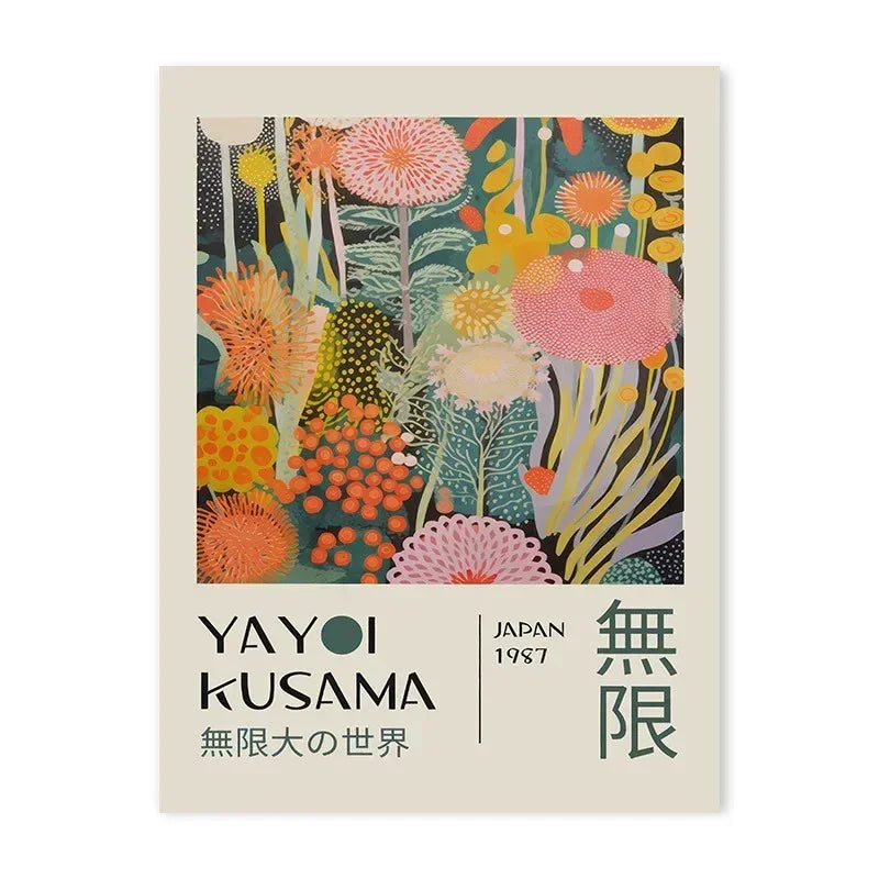 Vibrant Japanese‑Inspired Wall Art Decoration