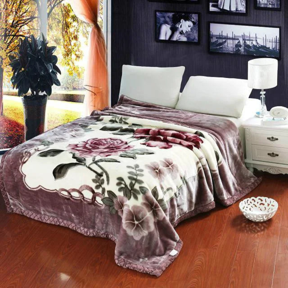 Fluffy Quilts Weighted Blanket for Bedroom Use