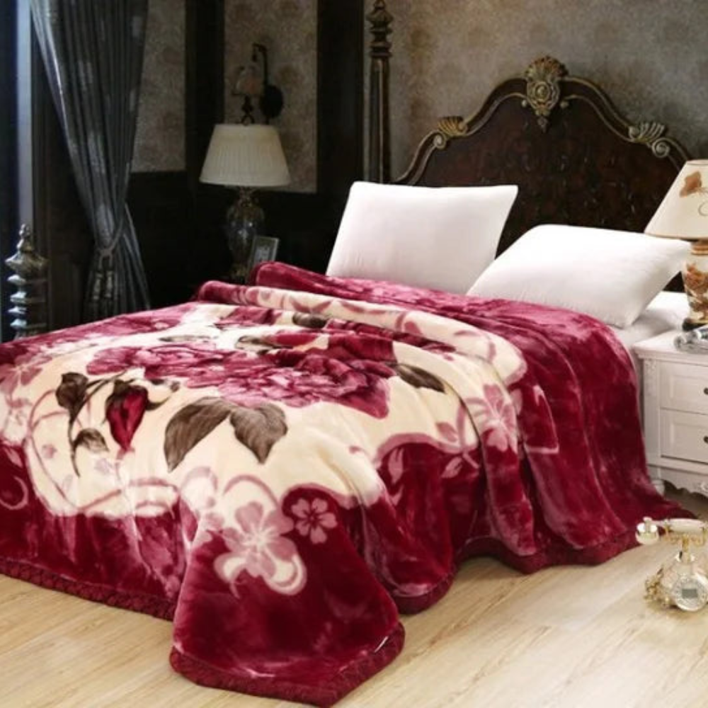 Fluffy Quilts Weighted Blanket for Bedroom Use