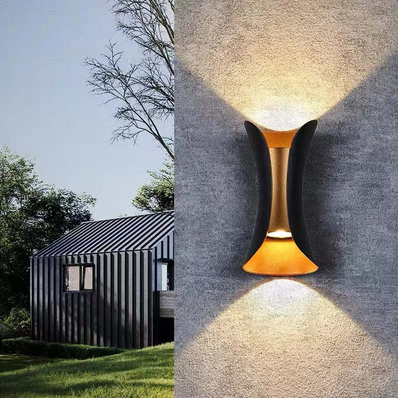 Outdoor LED Wall Light Contemporary Wall Lamp for Exterior Use