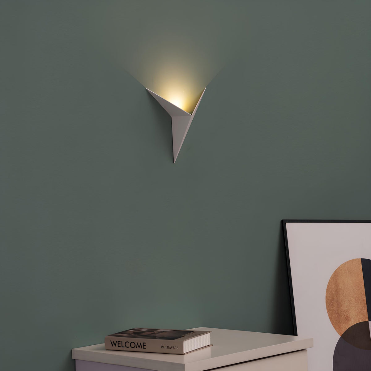 Luxury Wall Lights with Sleek Triangular Design