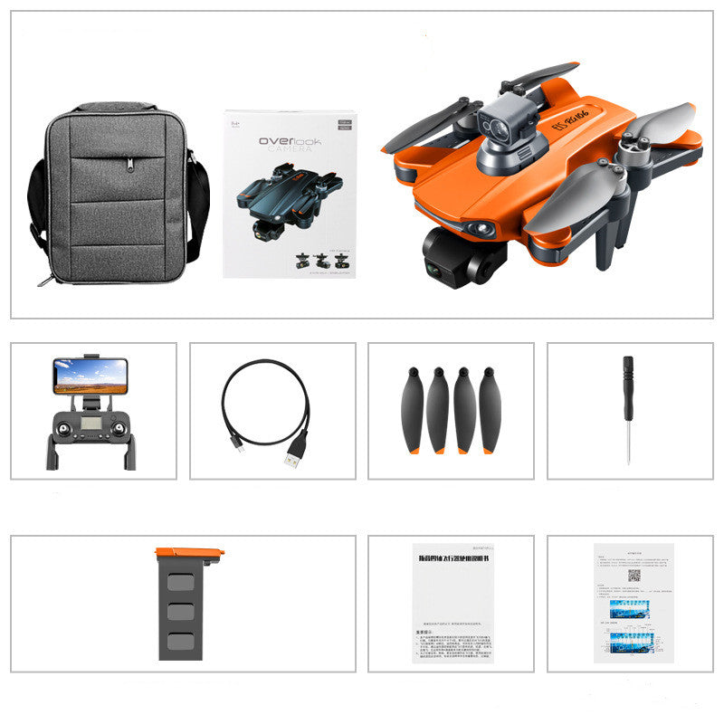 Camera Drone Quadcopter 8K 3-Axis Gimbal Foldable Portable GPS Photography
