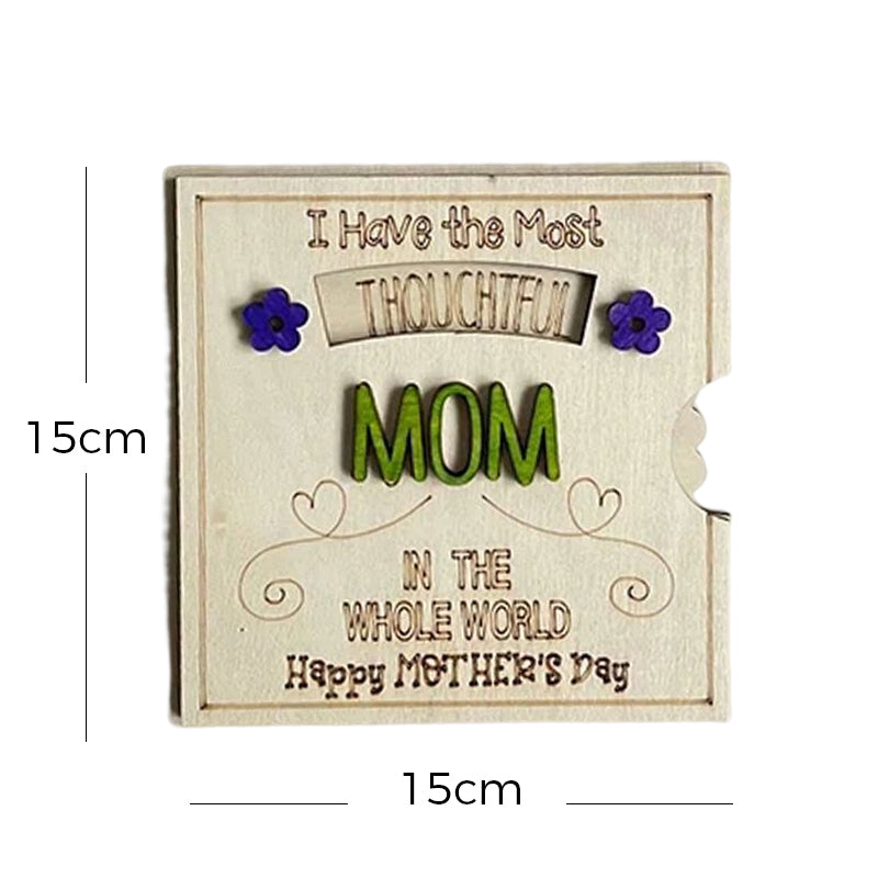 Mother’s Day Spinning Greeting Card Heartfelt 3D Surprise