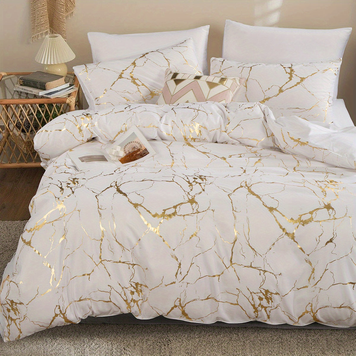 Elegant Quilts Cover Set for Bedroom Décor