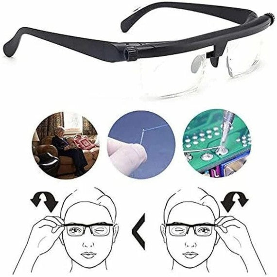 Self-Adjusting Vision Glasses Clear Sight at Any Distance