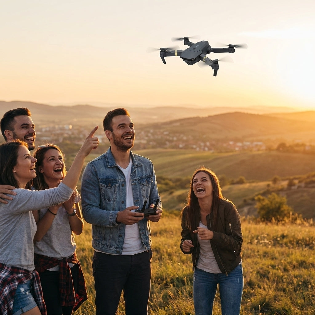 Camera Drone Quadcopter 4K Foldable Mini WiFi FPV Remote Control