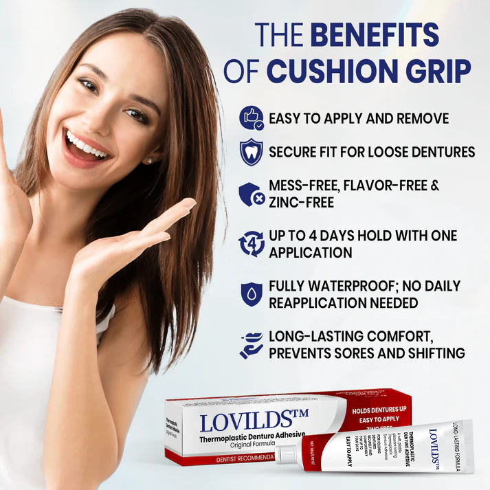 ✨2025 Upgraded Formula✨ LOVILDS™ Thermoplastic Denture Adhesiv
