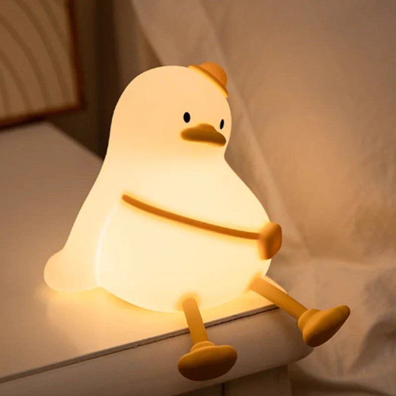 Adorable LED Night Lamp Adjustable Brightness with Sleep Timer