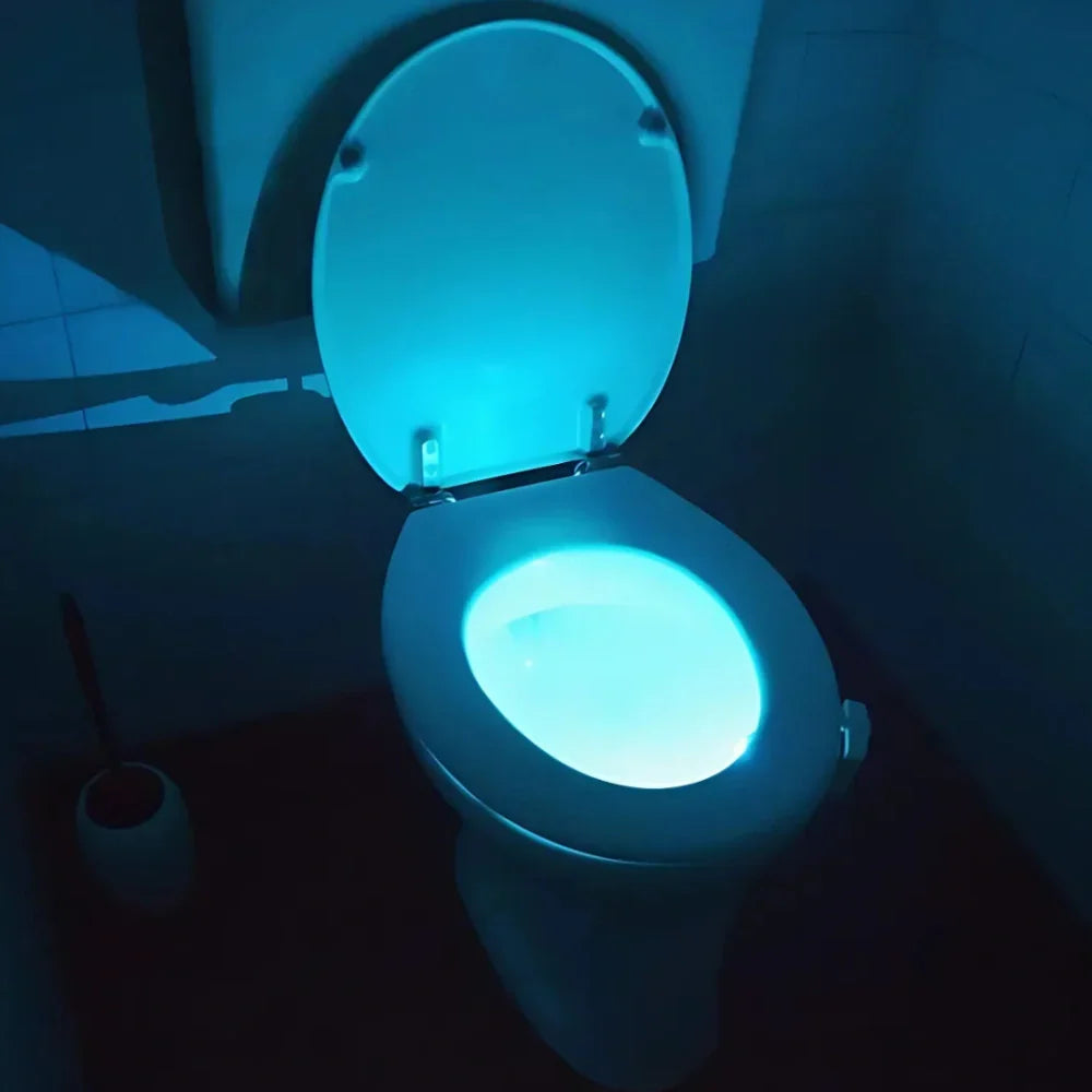 Smart Toilet Bowl Light Motion‑Activated LED