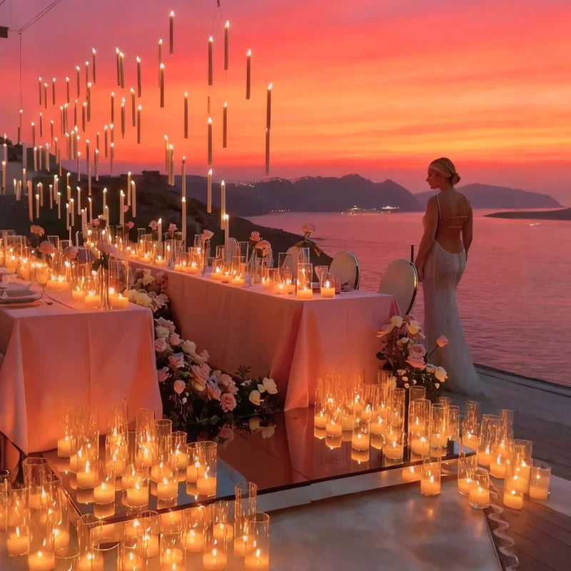 Enchanting Floating Candle Set Safe LED Ambient Lighting
