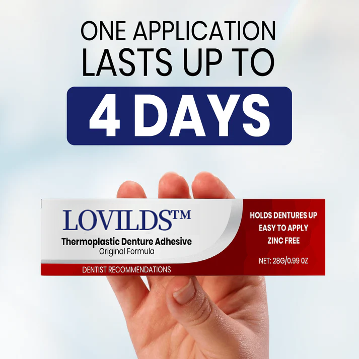 ✨2025 Upgraded Formula✨ LOVILDS™ Thermoplastic Denture Adhesiv
