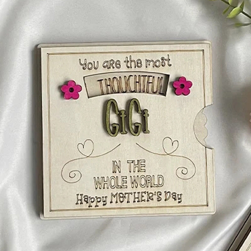 Mother’s Day Spinning Greeting Card Heartfelt 3D Surprise