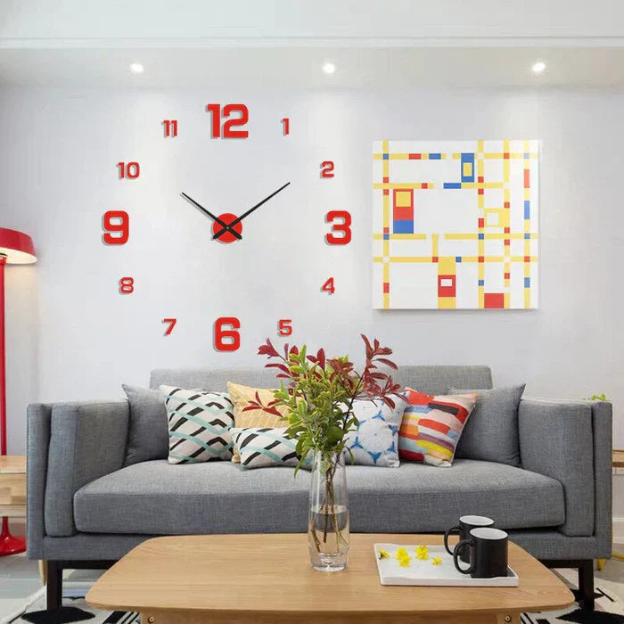 Decorative Round Wall Clock for Home Décor