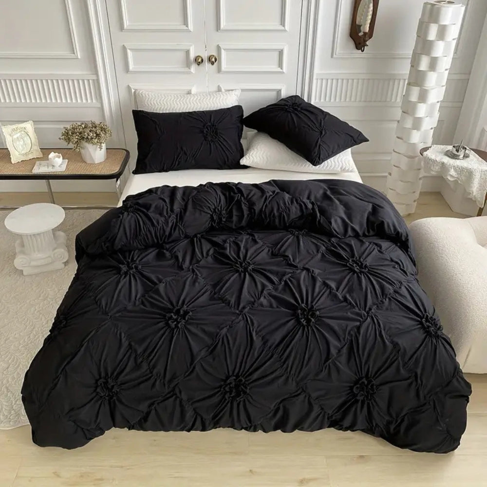 Luxury Microfibre Quilt Cover Set for Bedrooms