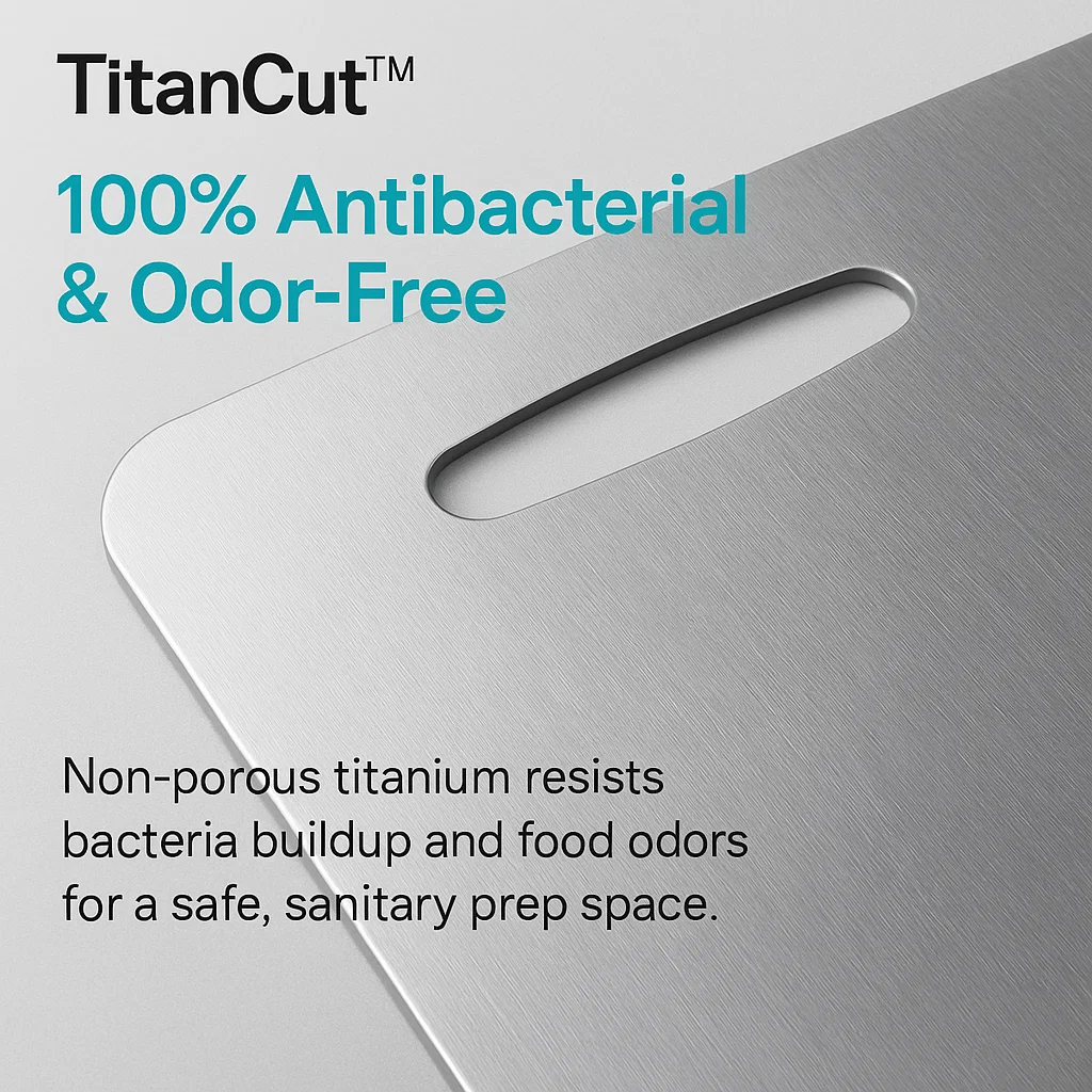 Scratch‑Resistant Kitchen Cutting Board Odour‑Free & Dishwasher Safe