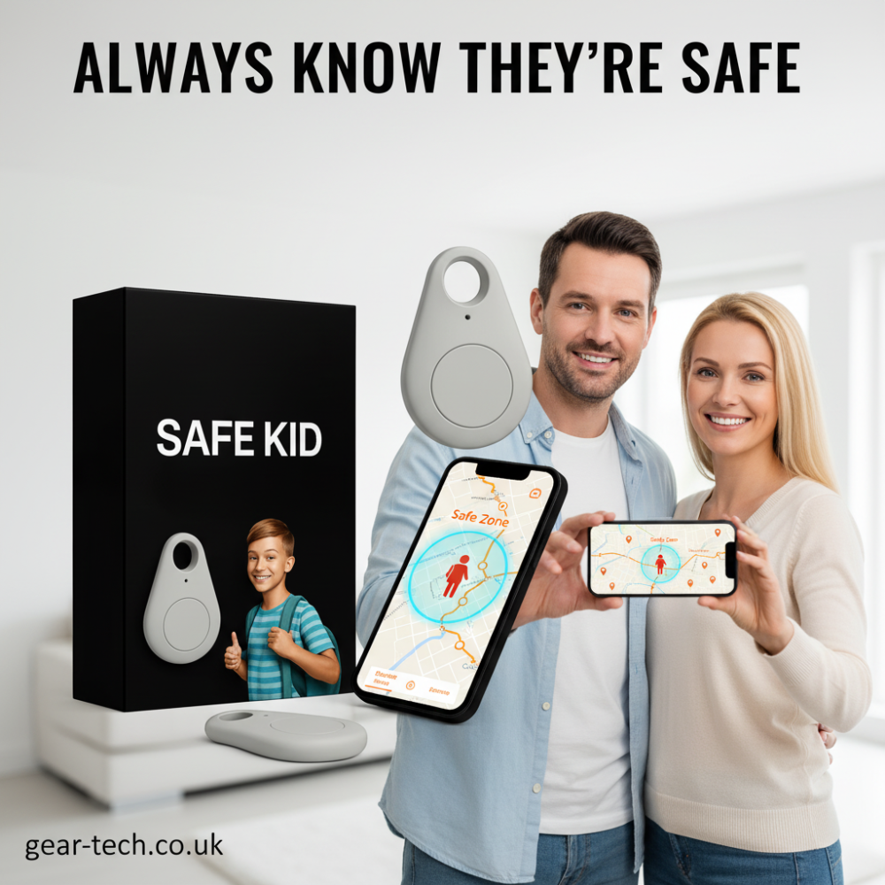 Child Location Tracker Real‑Time GPS & Waterproof Design