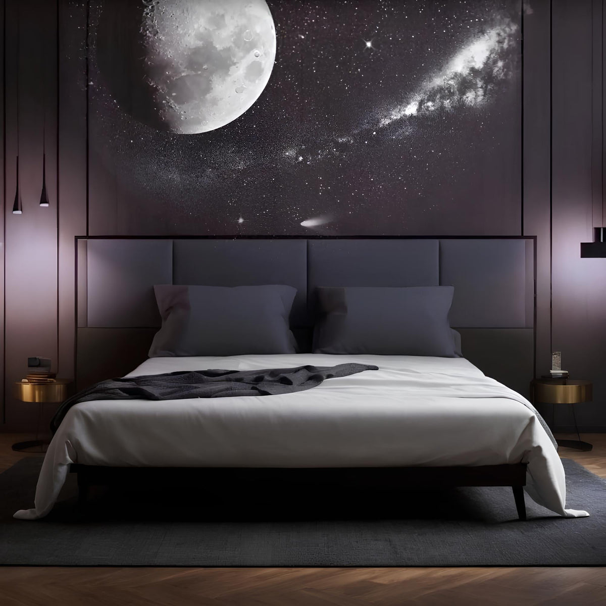 Starry Sky Projection Lamp Cosmic Ambient Room Décor