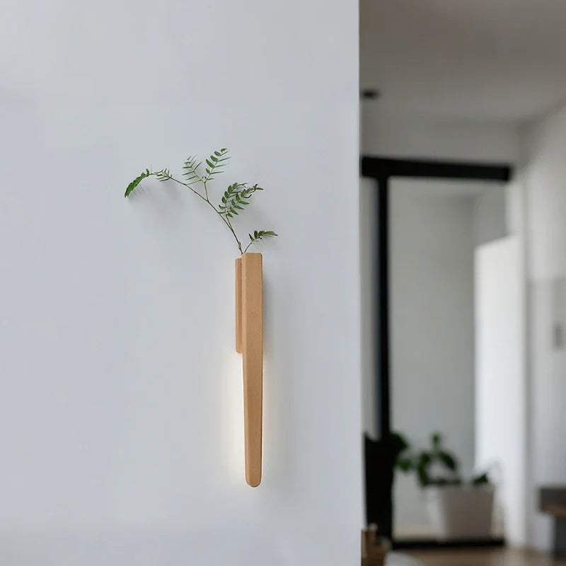 Wall Lights with Built‑In Vase & Adjustable Glow