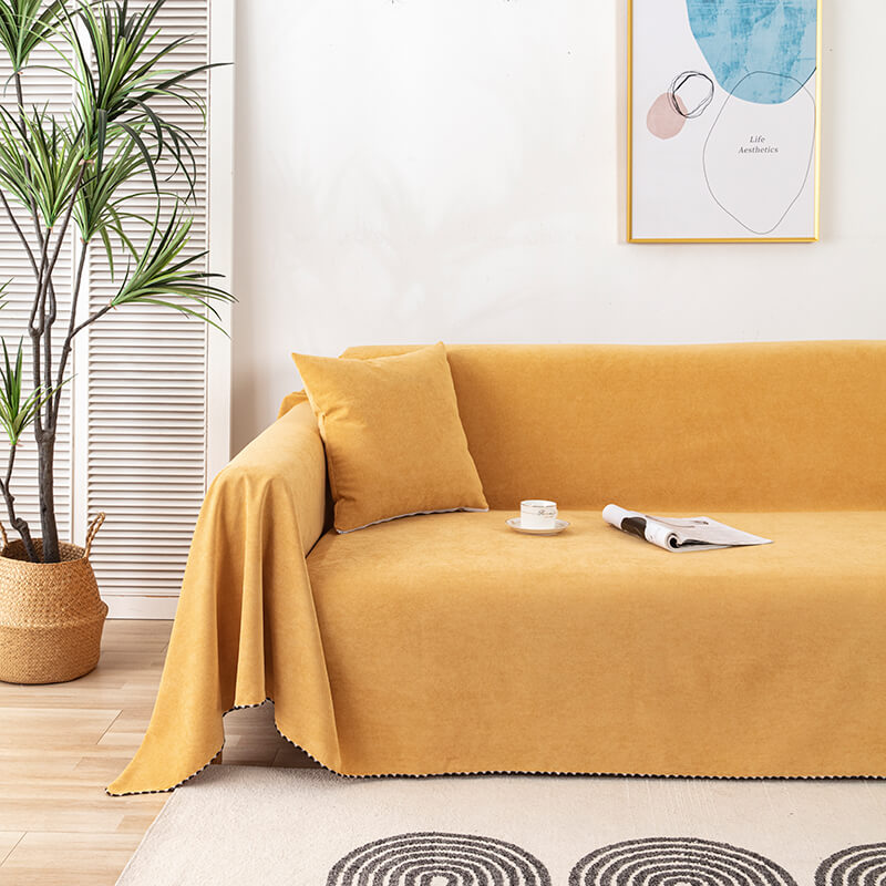 Non-Slip Sofa Cover Washable Protective Couch Throw Cover