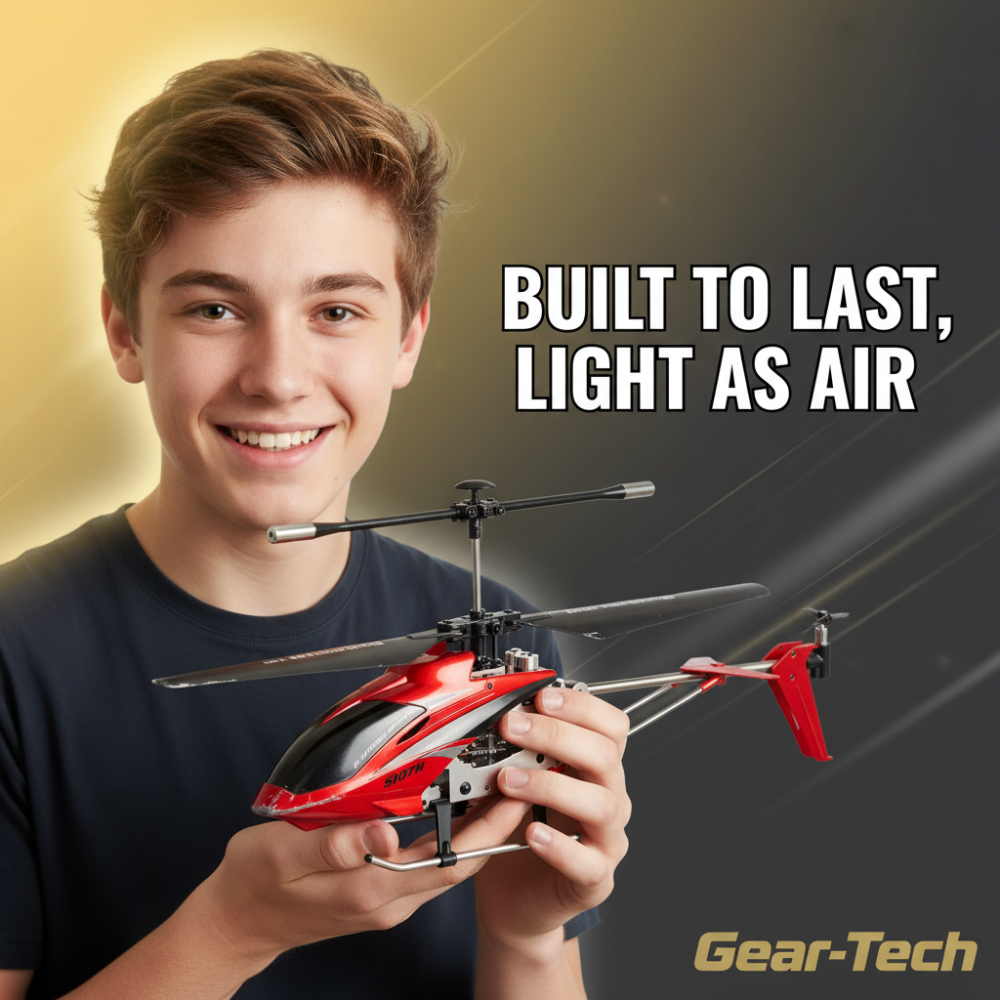 Durable Remote Control Helicopter LED Lights & Crash‑Resistant