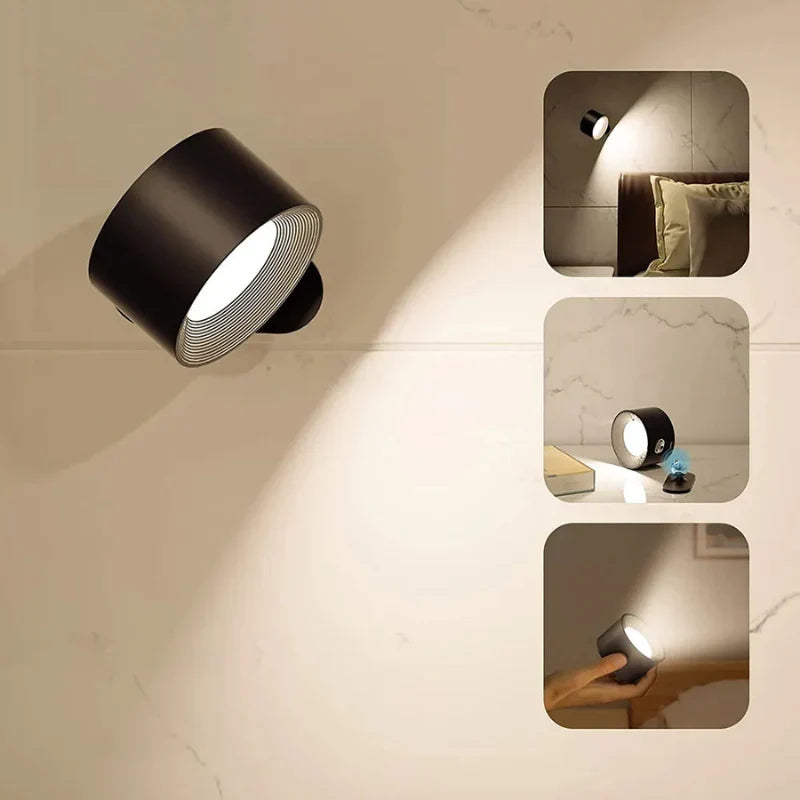 Magnetic Mount Wall Light Dimmable & Portable Illumination