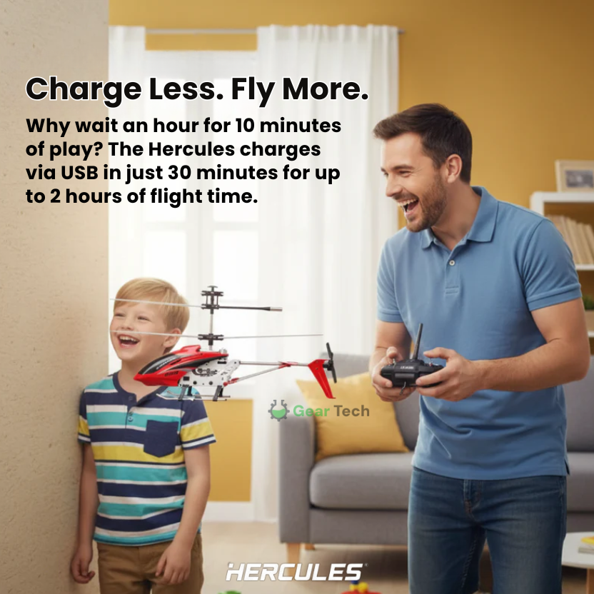Durable Remote Control Helicopter LED Lights & Crash‑Resistant