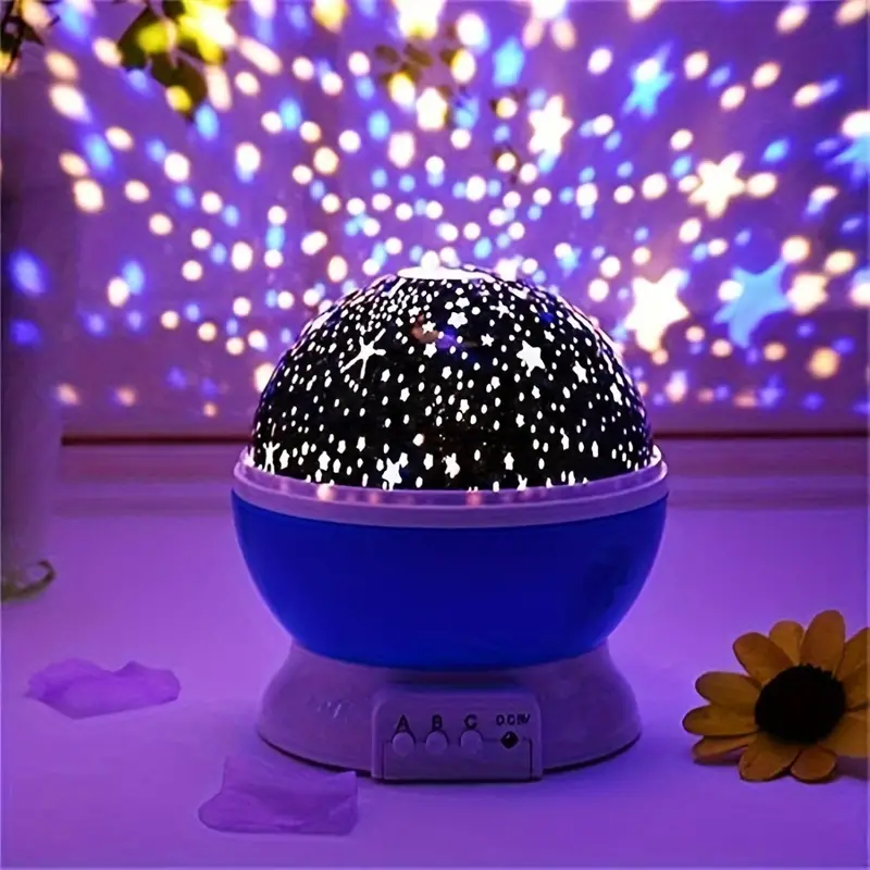 Home Star Projector Lamp Calming Starry Room Lighting