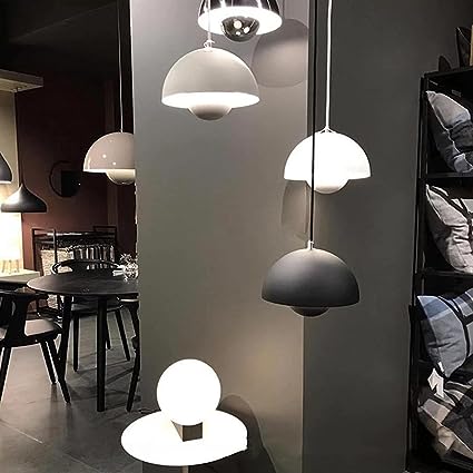Nordic Dome Pendant Light Contemporary Minimal Ceiling Lighting