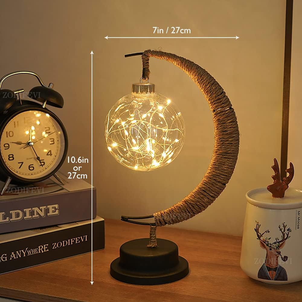Decorative Table Lamp Ambient Moon Glow Lighting