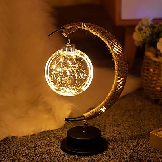 Decorative Table Lamp Ambient Moon Glow Lighting