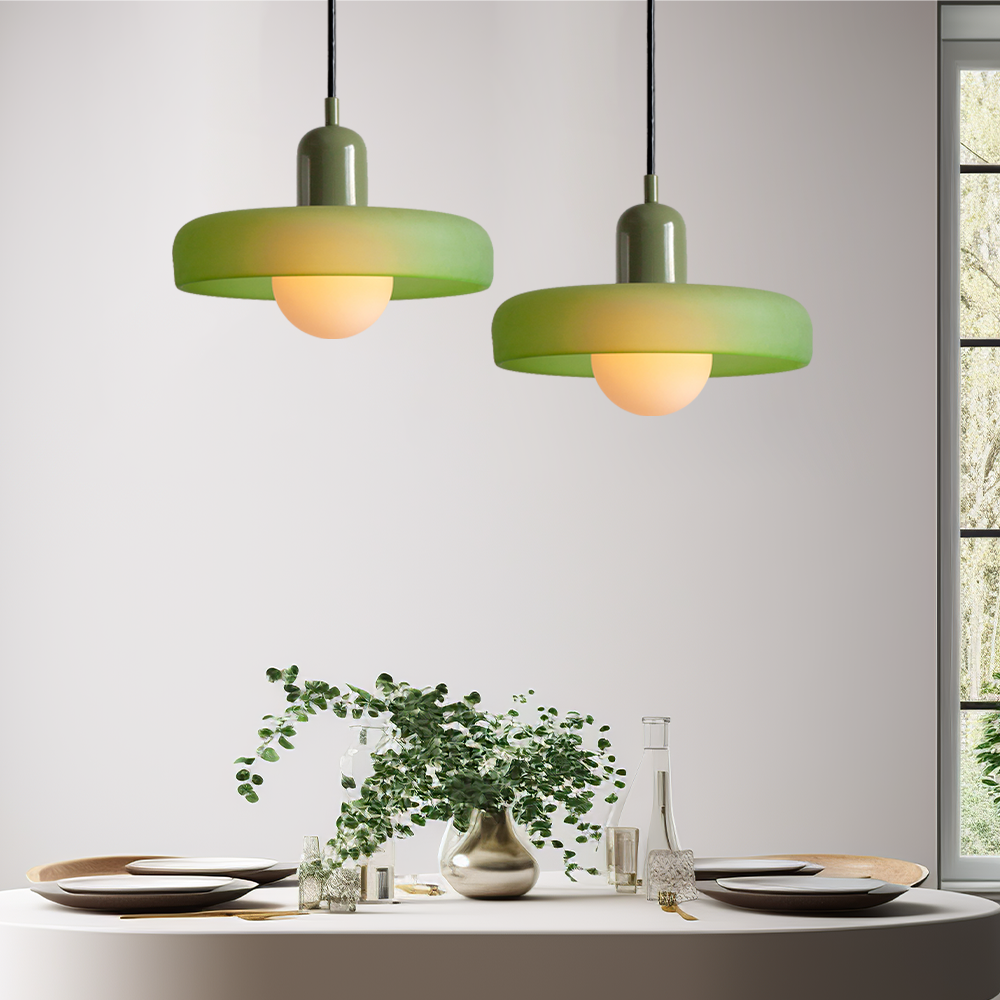 Modern Decorative Pendant Light Coloured Ceiling Hanging Lamp