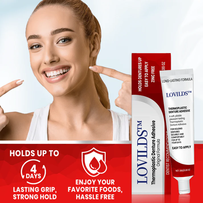 ✨2025 Upgraded Formula✨ LOVILDS™ Thermoplastic Denture Adhesiv