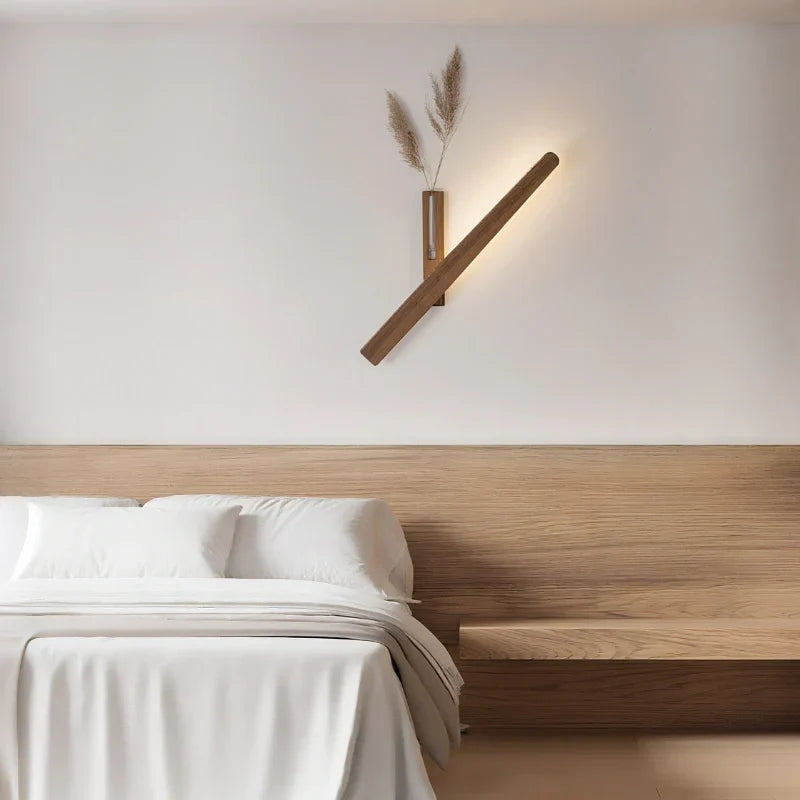 Wall Lights with Built‑In Vase & Adjustable Glow