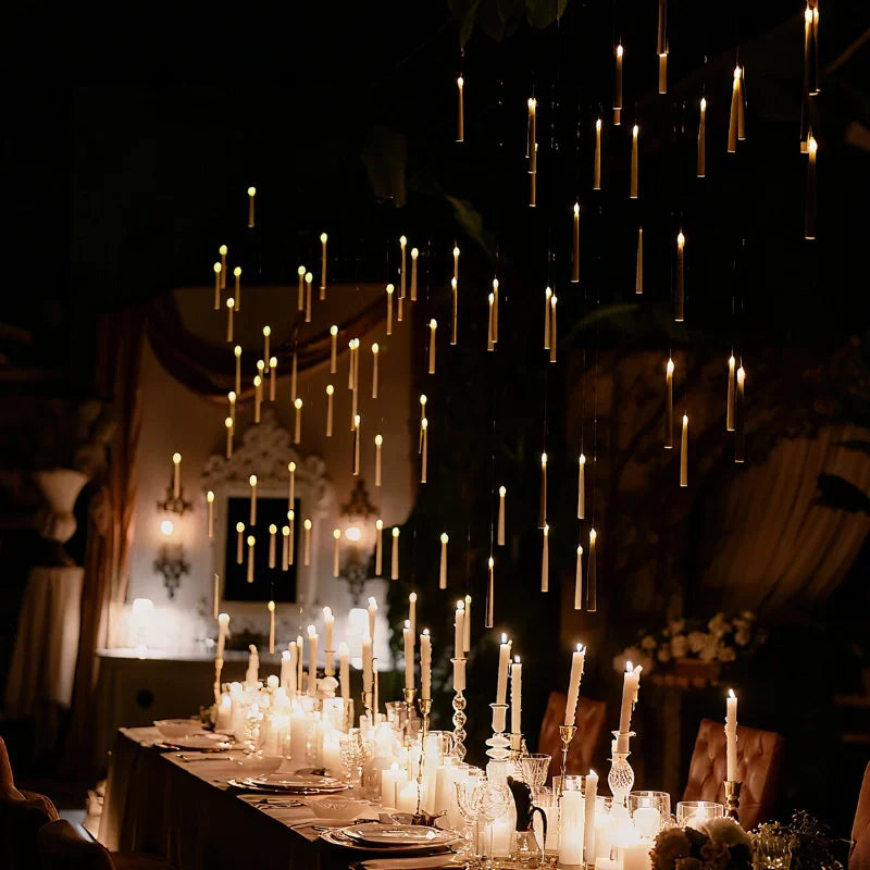 Enchanting Floating Candle Set Safe LED Ambient Lighting