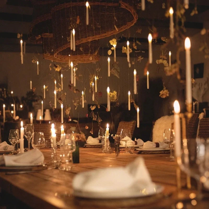 Enchanting Floating Candle Set Safe LED Ambient Lighting