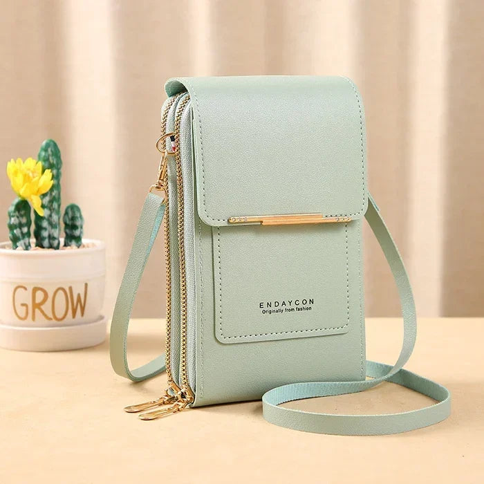 Anti-Theft Leather Bag - Stylish and Secure Crossbody Bag for Travel & Everyday Use