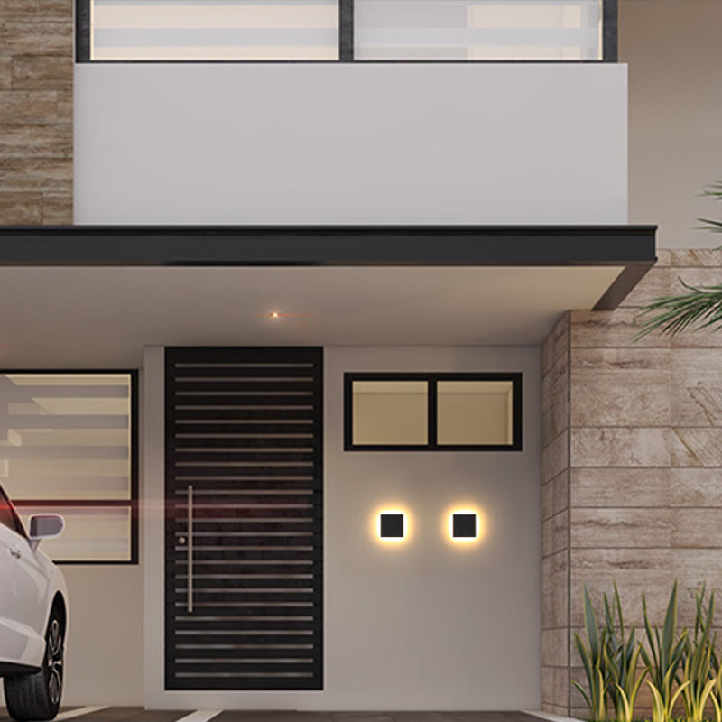 Exterior Wall Light LED Uplight and Downlight Fixture