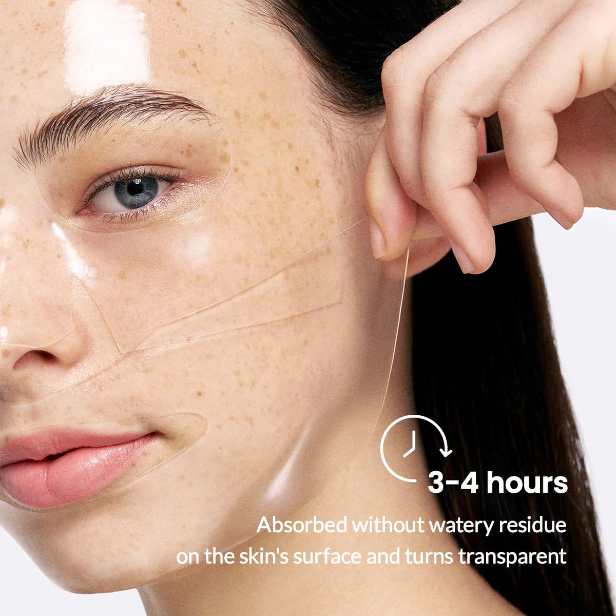 BIODANCE Hydro Cera-nol Real Deep Mask - Overnight Hydrogel Mask for Soothing & Moisturizing Skin (34g, 4 Pack)