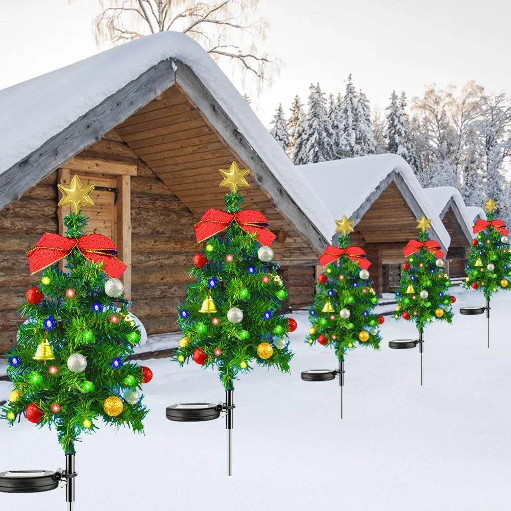 Solar-Powered Christmas Tree – Eco-Friendly Holiday Decoration