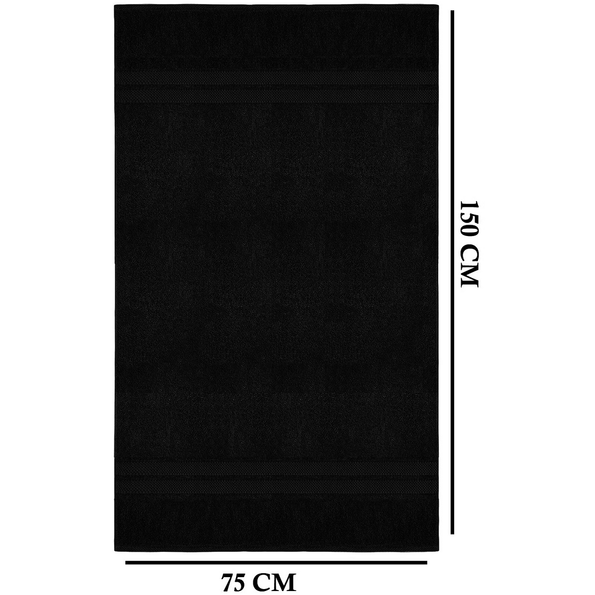 4-Piece Jumbo Bath Towel Set - Quick Dry Bathroom Towels