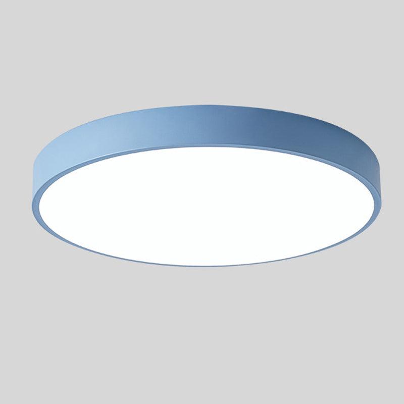 Slim Round Ceiling Light Modern Minimal Glow for Home Spaces