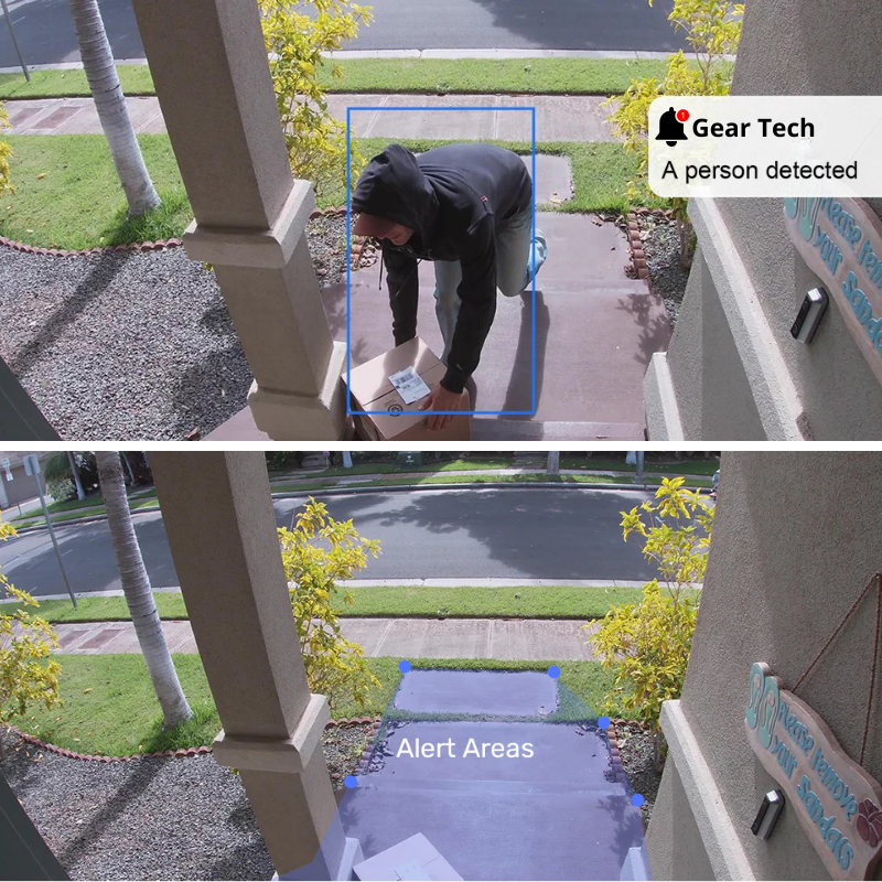 Smart Home Security Doorbell with Motion Alerts
