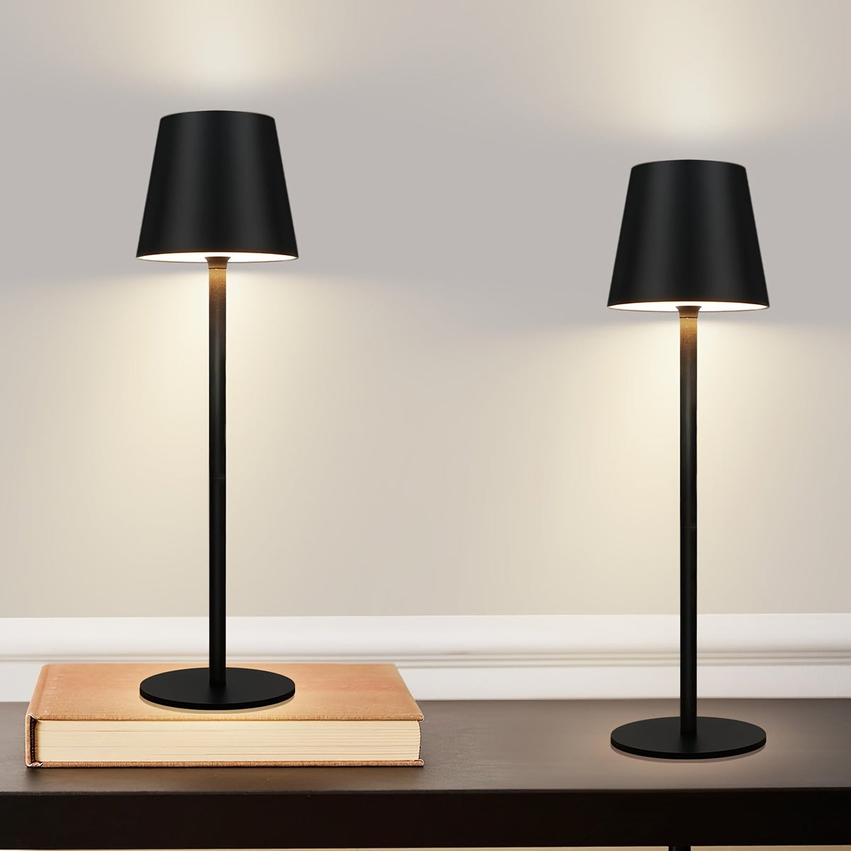 Portable Rechargeable LED Touch Lamp for Tables