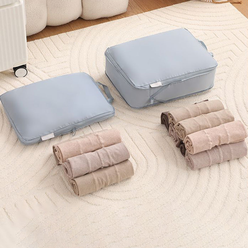 Travel Compression Packing Cubes Set – 6 Organizer Bags