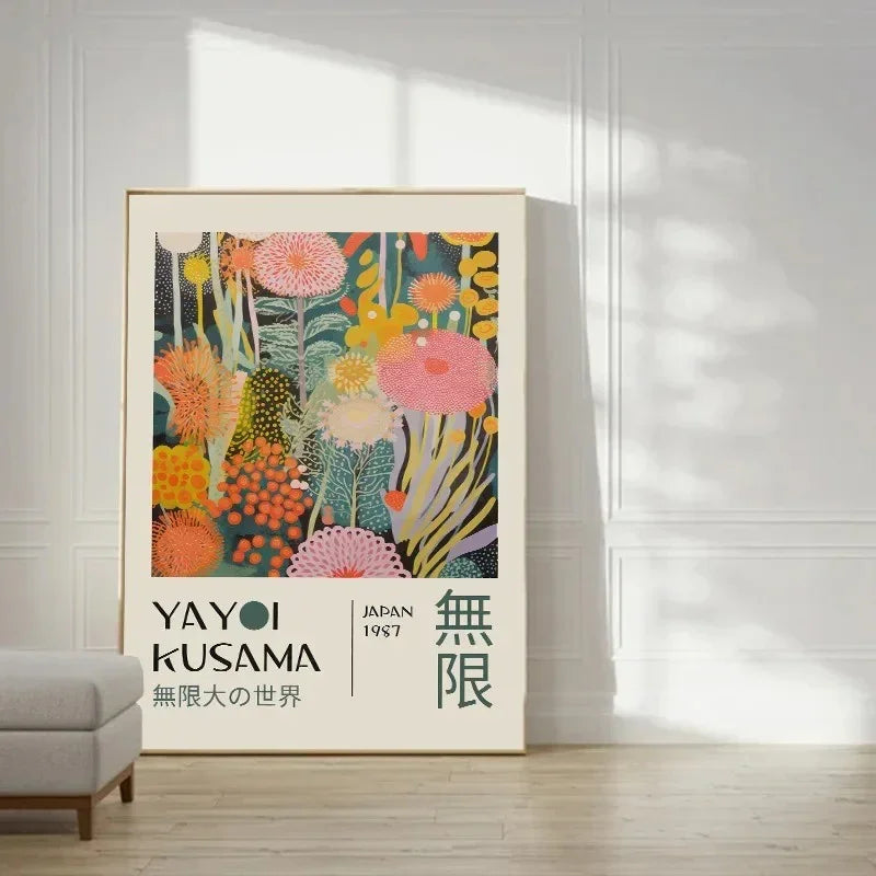Vibrant Japanese‑Inspired Wall Art Decoration